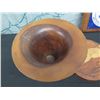 Image 3 : Wooden Tray Marked Chefs, Bowl, Missouri River Bead Loom & Telephone Plaque