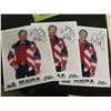 Image 2 : Qty 3 Signed Photos of Rex Allen Jr, Bovril & Championship Golf Metal Plaques, Capiz Creations