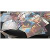 Image 1 : Qty Approx. 30 Posters: Indian Canoe, Hunting, Fishing, Chief in Headdress, etc Misc Size, Some Sign