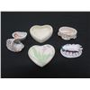 Image 2 : Qty 3 Trinket Boxes w/ Removable Lids: Baby, Lenox Heart & Hand, Some Markings