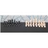 Image 1 : Black & White Nude Themed Chess Pieces (1 Damaged)