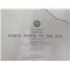 Image 2 : South American Argentina Map Punta Norte to San Jose, 54"x35"
