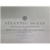 Image 2 : Atlantic Ocean Map Trinidad to Montevideo & Freetown to Cape of Good Hope 54"x35"