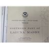 Image 2 : United States Gulf Coast Texas Map Northern Part of Laguna Madre 44"x35"