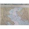 Image 8 : United States West Coast California Map San Francisco Entrance 48"x36"