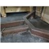 Image 11 : Wooden Table w/ Carved Legs & Leaf Ends 60"x38"x30"H (Some termite damage)