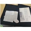 Image 2 : Multiple Envelopes w/ Newspaper Clippings & Articles