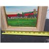 Image 8 : Mission San Juan Bautista Oil Painting by E.A. Burbank, Framed & Matted 11"x9"