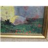 Image 3 : Old Indian Adobe Church New Mexico Oil Painting by E.A. Burbank, Framed & Matted 11"x9"