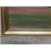 Image 3 : Mission Buenaventura Oil Painting by E.A. Burbank, Framed & Matted 11"x9"