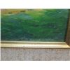 Image 3 : Mission Santa Ines Oil Painting by E.A. Burbank, Framed & Matted 11"x9"