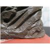 Image 10 : European Finest Bronze Indian Dancer in Headdress Figure on Stone Base Signed A. Godard 6"x4.5"x15"H