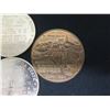 Image 8 : Qty 9 Medallion & Coins: Grand Imperial Hotel, Alaska 49th State, Japanese Surrender Treaty, etc