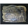 Image 2 : Qty 6 Belt Buckles: Aloha, Hawaii, Islands, Surfer, Orchid, Hula Dancer, etc (1 w/ Belt)