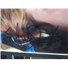 Image 2 : Framed Celebrity Photo Milla Jovovich Authentic Signing w/ COA 10"x8" (14"x12" in frame)