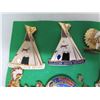 Image 2 : Multiple Collectible Pins: Oklahoma Jaycee Delegate w/ Indian Motif - Women, Kids, etc