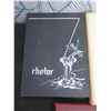Image 2 : Qty 9 Yearbooks: Rhetor, Indian 1952, 53 & 59, Raider 1950, Shawnee Mission '55, Sundial '77 etc
