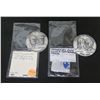 Image 1 : Qty 2 Coins: Gettysburg Centennial & Manassas Centennial Medal, both Pure Silver