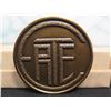 Image 8 : Qty 3 Limited Edition Erte Bronze Medallions Stamped SevenArts 1988 EndurArt NY