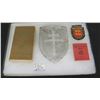Image 1 : Salvation & White House Bible Signed Franklin D. Roosevelt 1941, Metal Plaque 1944 & Normandie Patch