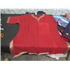 Image 2 : SAY Red Jacket w/ Bars Size L & Multiple Flags (4 Large/8 Small): Custer, Civil War Crossed Swords, 