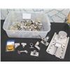 Image 1 : Bin Misc Hardware & Fittings, Stainless Rail Fitting, etc
