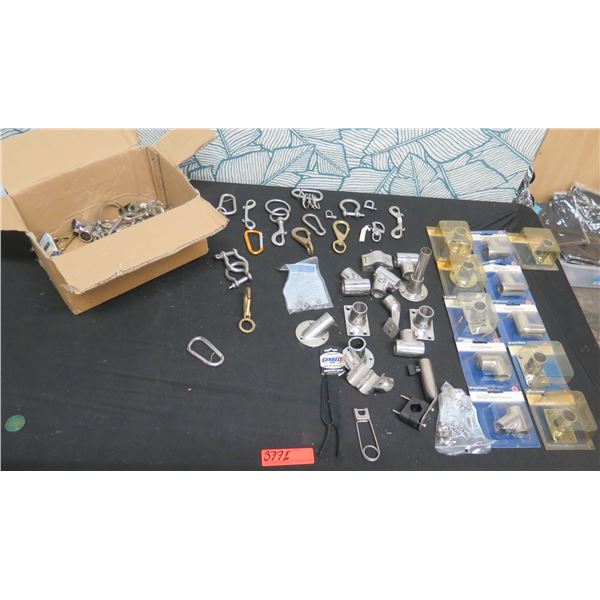 Multiple Hardware: Fittings, Tees, Elbows, Shackles, Carabiners, Hooks, etc