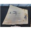 Image 2 : Qty 9 Artwork on Stone Pieces: Hot Air Ballooning, Aircraft Flying, Ship, etc Misc Size