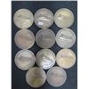 Image 2 : Qty 11 Jacques Yves Cousteau La Calypso Medallions 3.5" Dia.