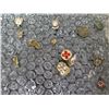 Image 8 : Multiple Pins: Red Cross, Home Nursing, Places, etc w/ Souvenir Stick-Pin, Horse Medals, Spoons