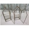 Image 8 : Qty 7 Clear Soldered Display Cases, Misc Sizes & Shapes 4"-12"H