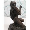 Image 2 : Bronze Praying Female Figure Signed Aldo Vitale 6.5"x5"x10"H