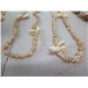Image 8 : Qty 6 Shell Necklaces, 1 Double Strand & Loose Kukui Nuts