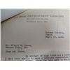 Image 2 : Dixie Development Company Letter Dated 1933 w/ Photos