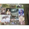 Image 2 : Multiple Dien-Blechschild Metal Artwork: Females, Animals, Scenes, etc 11.5"x8"
