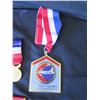 Image 8 : Qty Approx. 13 Medals: Republique Francaise, 1968 Global Volksmarch, Deutsch Coin, etc