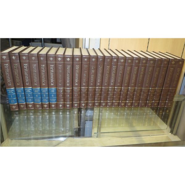 Qty Approx. 23 Encyclopedia Britannica, Volumes 1-6, 13-24