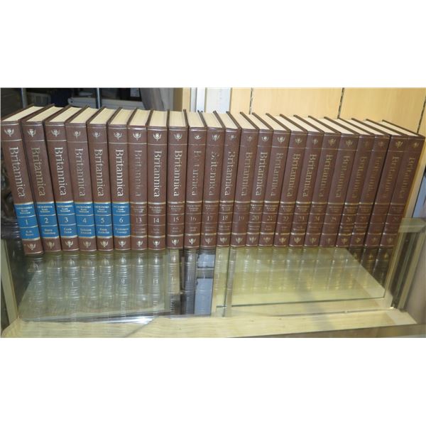 Qty Approx. 23 Encyclopedia Britannica, Volumes 1-6, 13-24