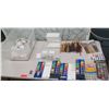 Image 1 : Multiple Watercolor Paints & Brushes, Canvas Panels, Prismacolor Kneaded Rubber, etc