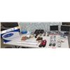 Image 1 : Army Plaque, Chargers, Battery Back Ups, Virtual Theater System, Glasses, Massager, etc