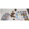 Image 1 : Multiple Buckles, Cards, Pins & Badges: Fire Rescue, Festivals, International Ham Radio, etc