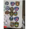 Image 2 : Multiple Buckles, Cards, Pins & Badges: Fire Rescue, Festivals, International Ham Radio, etc