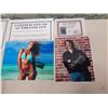 Image 2 : Qty 7 Celebrity Photos w/ COA: Betty Hutton, Jeanne Crain, etc Some Signed