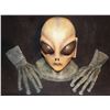 Image 1 : ALIEN HEAD MASK AND MATCHING HANDS LATEX WEARABLE