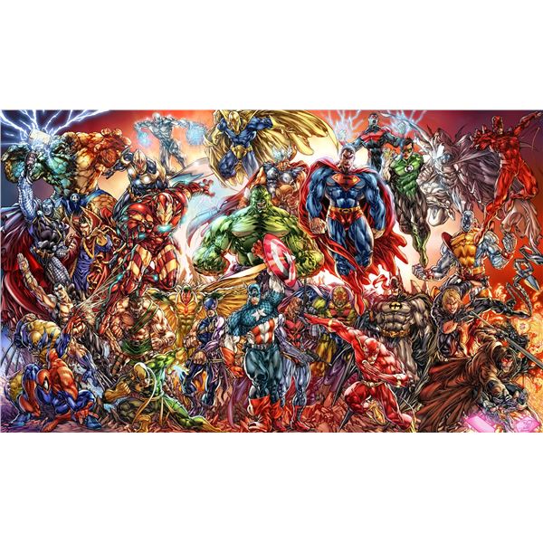 ALL MARVEL & DC SUPER HERO SWATCHES GLYPHS AND CASTINGS IN STOCK