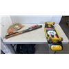 Image 1 : BACK TO THE FUTURE SKATEBOARD 2 BASEBALL BATS AND 2 PINGPONG PADDLES