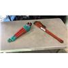 Image 1 : 4 ADJUSTABLE PLUMBERS WRENCHES