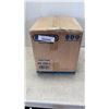 Image 1 : BOX OF NEW POLYPROPYLENE LABCOATS SIZE LARGE