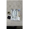 Image 1 : LOT OF COSTUME JEWLERY, INCLUDES NECKLECES, PINS AND RINGS