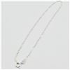 Image 1 : NEW STERLING SILVER ANKLET, RETAIL $50.00